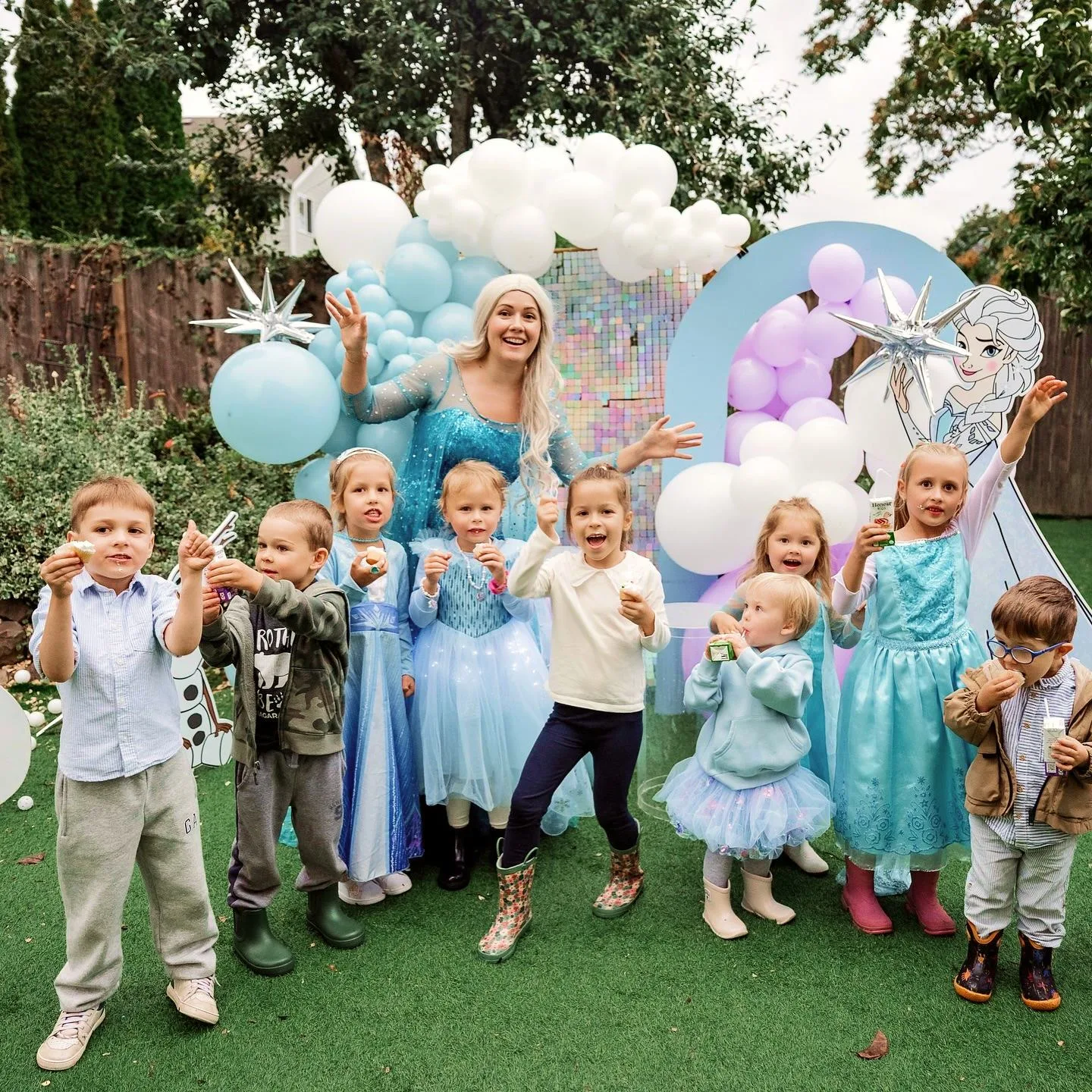Kids party balloons and confetti — Wonder Spark Seattle