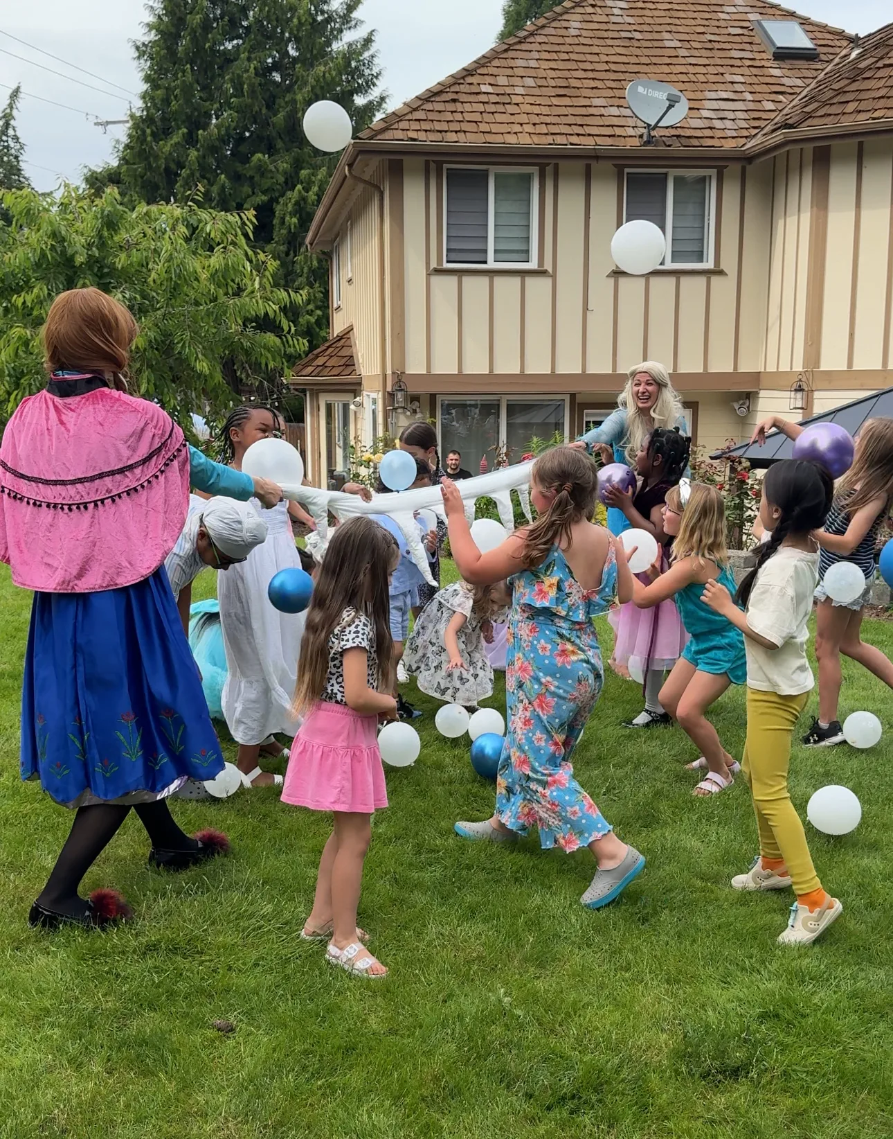 Kids enjoying a Wonder Spark party in Seattle