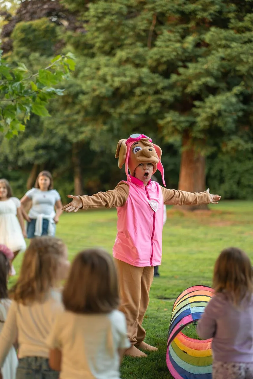 Kids enjoying a Wonder Spark party in Seattle