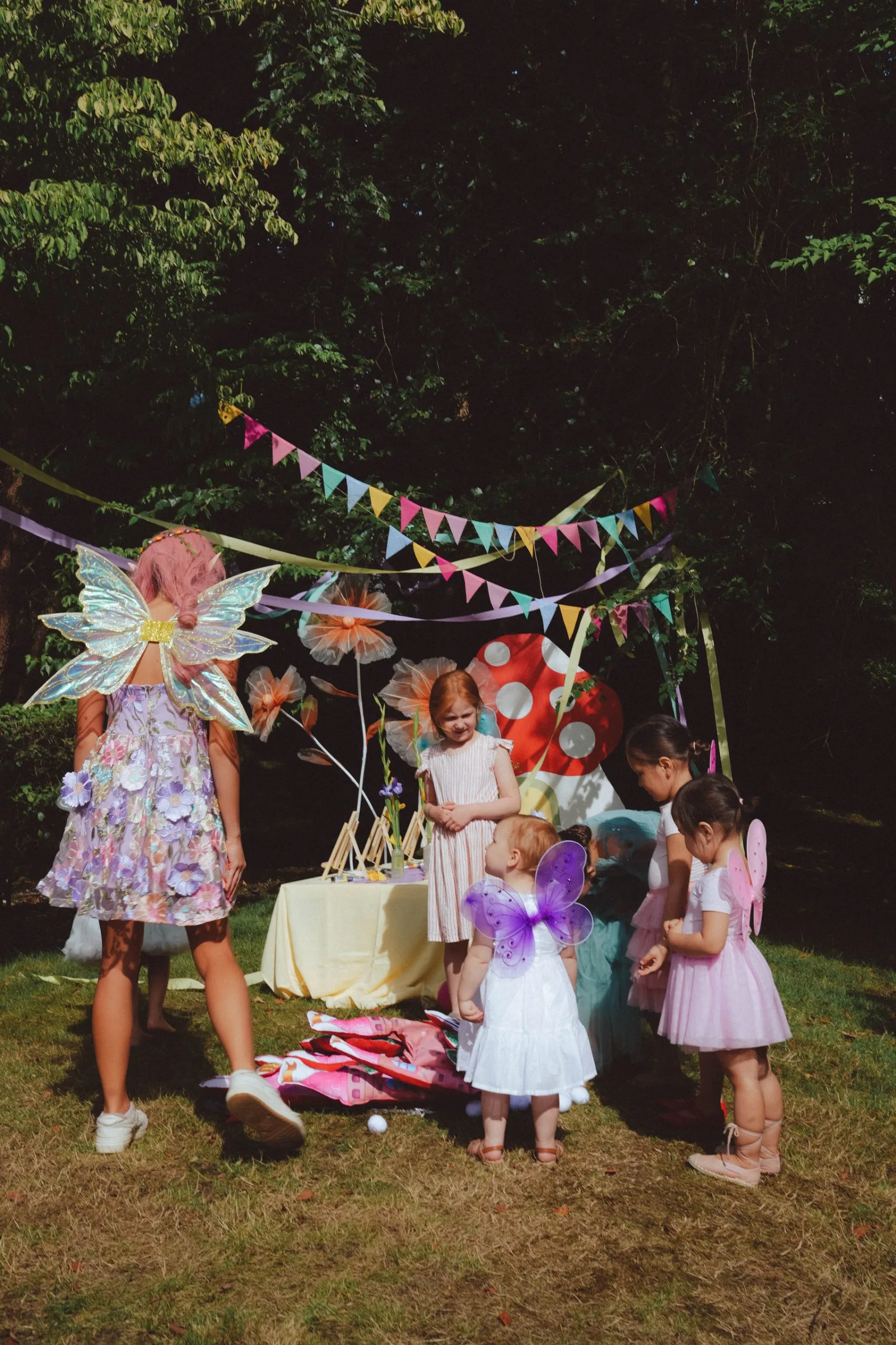 Kids enjoying a Wonder Spark party in Seattle
