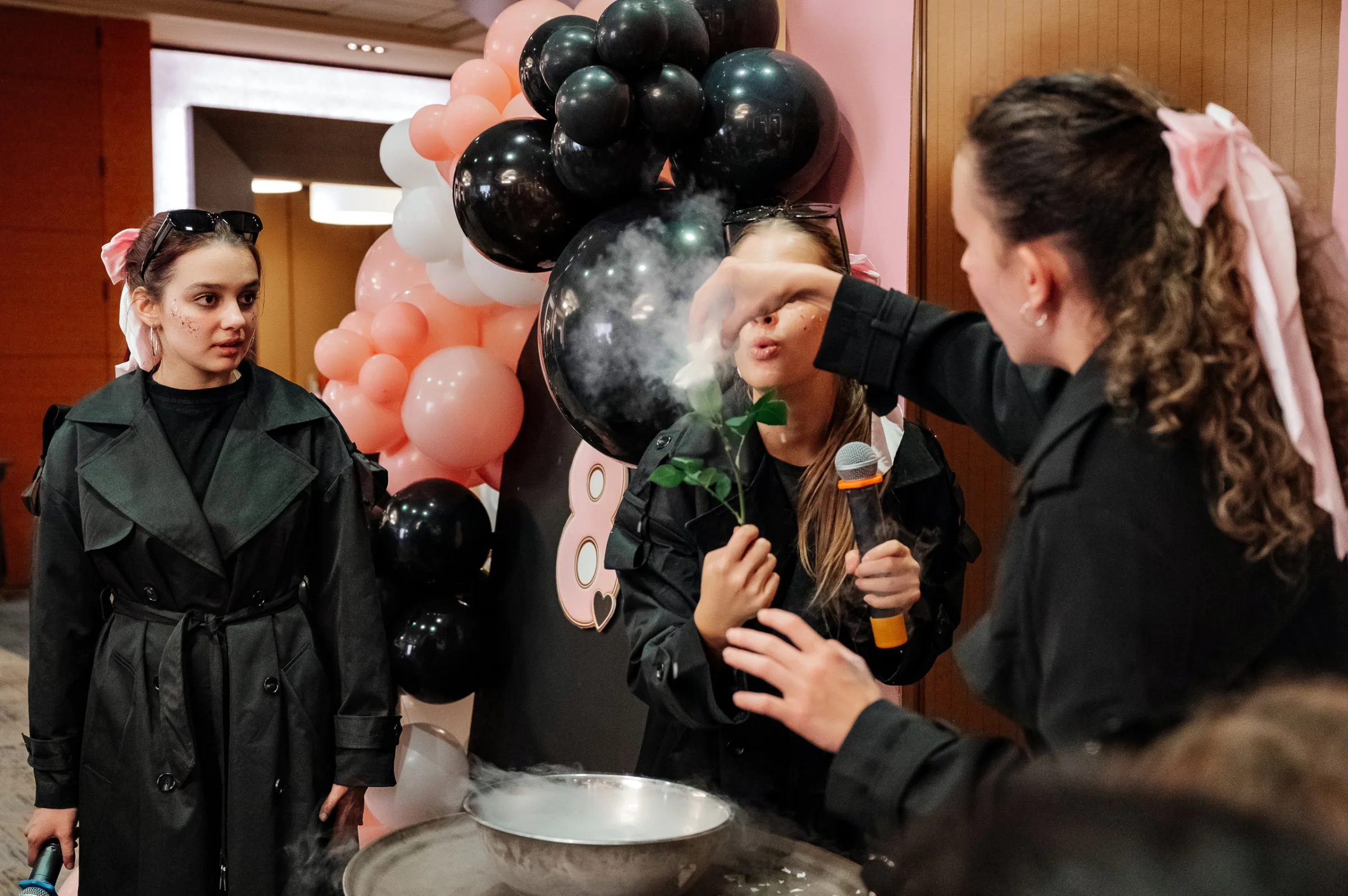 Kids enjoying a Wonder Spark party in Seattle
